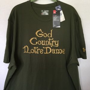 Notre Dame Tee Shirt 2xl 